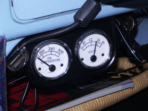 電圧計の表示